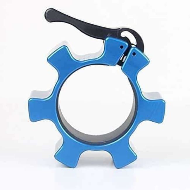 Aluminium Barbell Locks - Blau