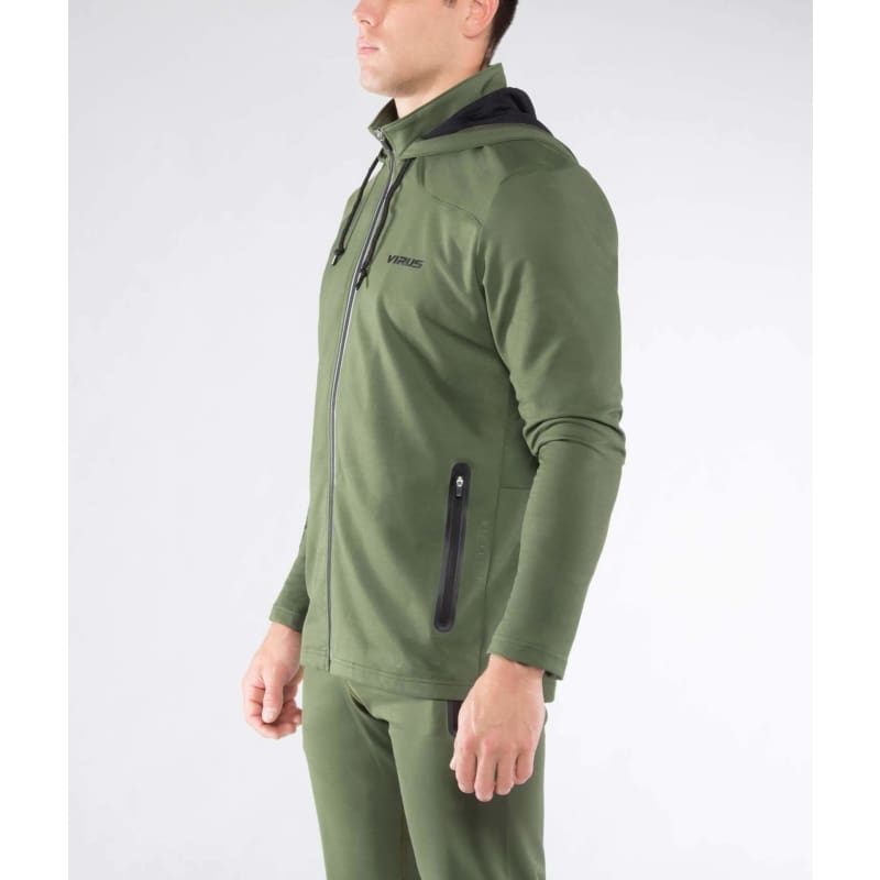 Virus Action Sport Performance | Full Zip Jacket | Men´s Au17 | Olivegreen