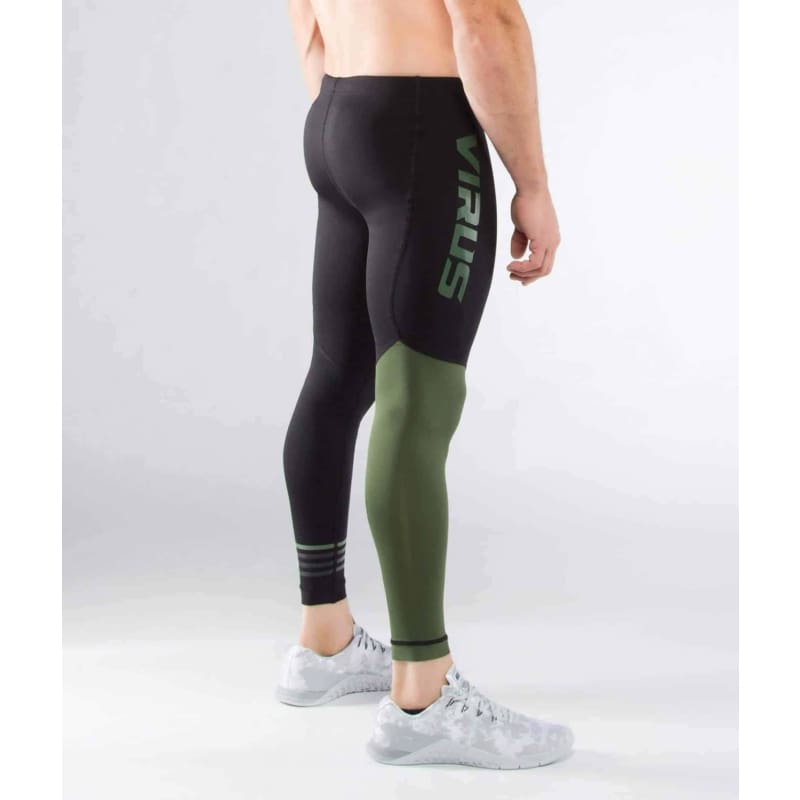 Virus Action Sport Performance | Mens Rx8 Blackolivegreen