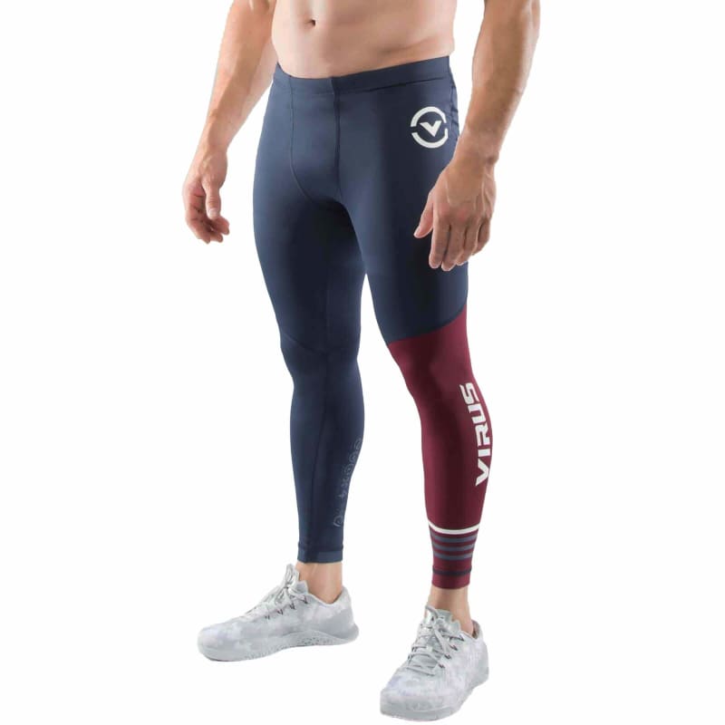 Virus Action Sport Performance | Mens Rx8 Navymaroon - S